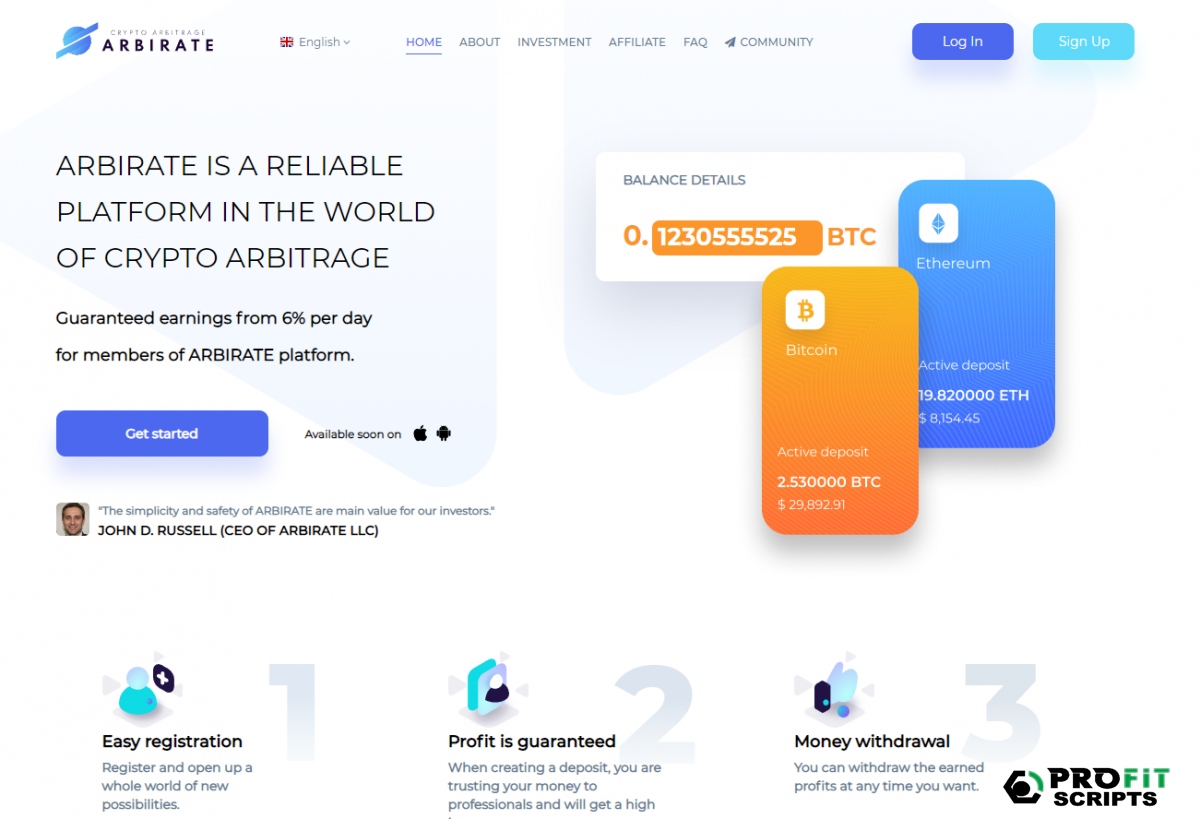 ������ ����� ARBIRATE  Blitz Script