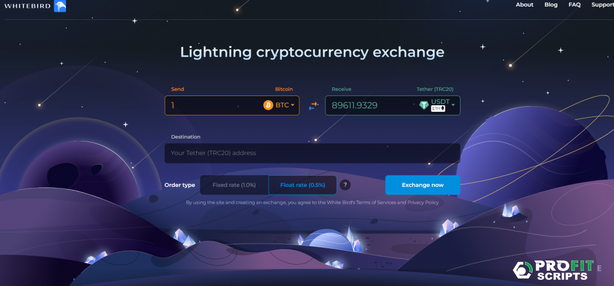 ������ ����������� ������� ��������� Whitebird